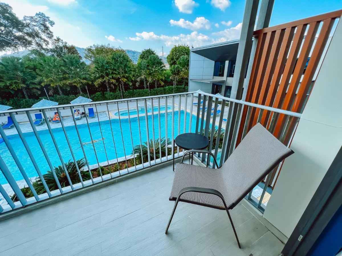 Seabed Grand Hotel Phuket - Sha Extra Plus Экстерьер фото A balcony at a hotel